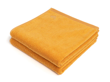 Ahangama yellow bath towel (set of two) - Four Leaves