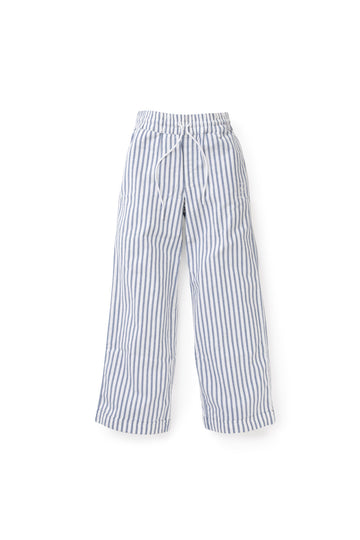 Striped linen pants - Four Leaves