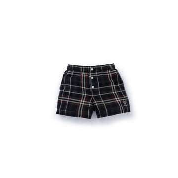Checked viscose shorts - Four Leaves