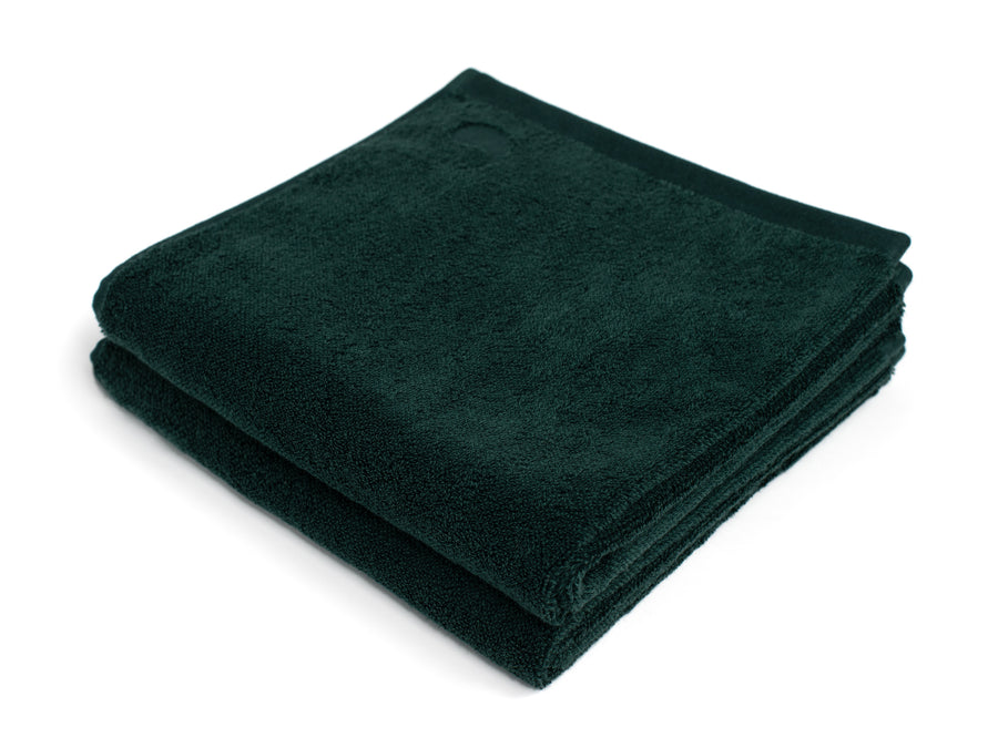 Kandalama green bath towel (set of two) - Four Leaves