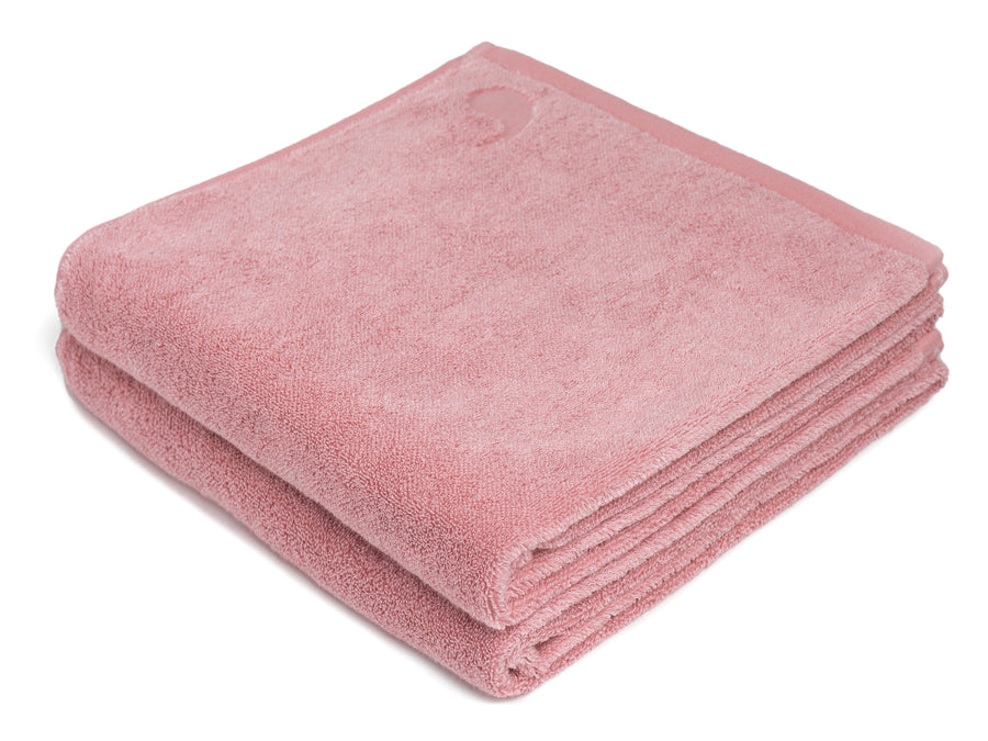 Namal Uyana pink bath sheet (set of two) - Four Leaves