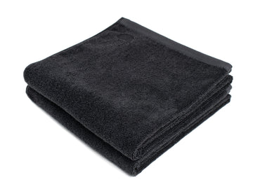 Pinnawala grey bath towel (set of two) - Four Leaves